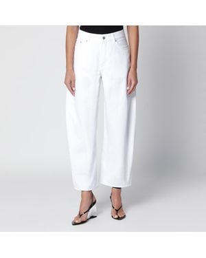 Alaïa Rodeo Denim Pants - White