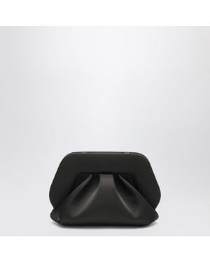 THEMOIRÈ Clutch gea nera in satin - Nero