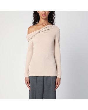 Givenchy Pull À Épaule Découverte - Neutre