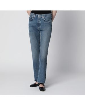 Agolde Lana Straight-Leg Jeans - Blue