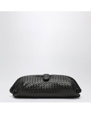 Bottega Veneta Lauren 1979 Intrecciato Lamb Leather Clutch - Black