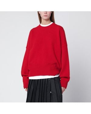 Rohe Wool Blend Sweater - Red