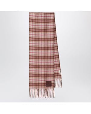 Chloé Sciarpa Highlanding Rosa E Marrone