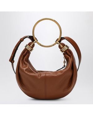 Chloé Bracelet hobo bag piccola - Marrone