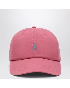 Polo Ralph Lauren Baseball Cap With Logo - Pink