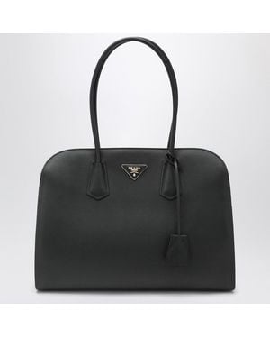 Prada Borsa shopping large in pelle nera - Nero