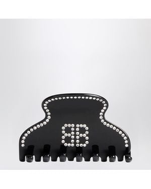 Balenciaga Holli Bb Hair Clip - Black