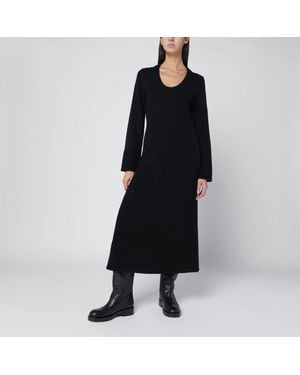 Loulou de Saison Long Ari Knit Dress - Black