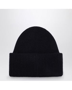 Destin Wool And Cashmere Beanie - Blue