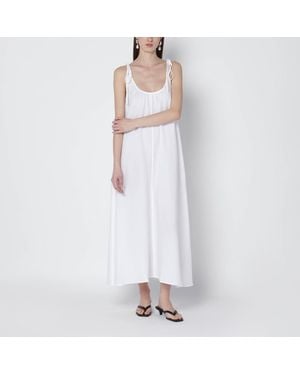 Anine Bing Linenblend Dress - White