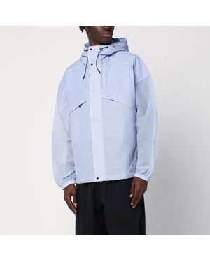 Purple Mountain Observatory Ripstop Mesh Zip-Up Lilac Jacket - Blue