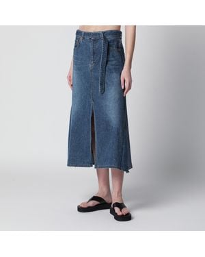 Sacai Denim Skirt - Blue