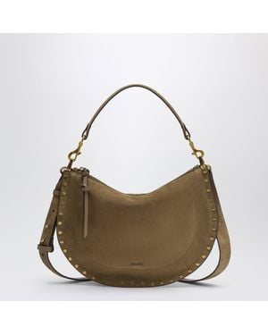 Isabel Marant Oskan Soft Zipped Bag - Grey