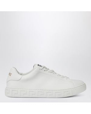 Versace Greca Nylon Sneakers - White