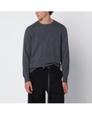 Drumohr Crew-Neck Sweater - Gray