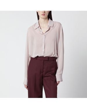 Frankie Shop Semi-Sheer Shirt - Red