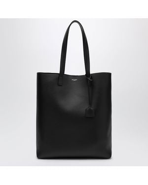 Saint Laurent Sac Cabas Bold Noir En Cuir