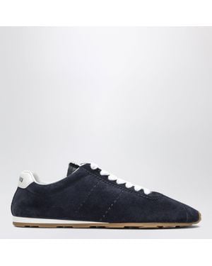 Miu Miu Sneaker Aus Hellblauem Wildleder