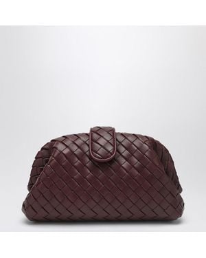 Bottega Veneta Clutch teen lauren 1980 madder brown in intrecciato - Marrone