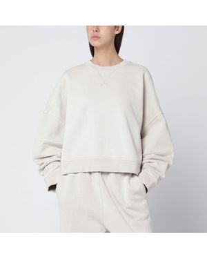 Entire studios Oversized Crewneck Sweatshirt - White