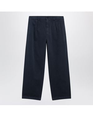 Prada Blaue Baumwollhose