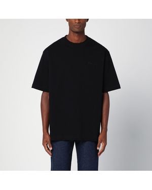 Gucci Oversized T-shirt With Logo - Black