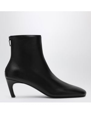 TOTEME Soft Nappa Ankle Boots - Schwarz