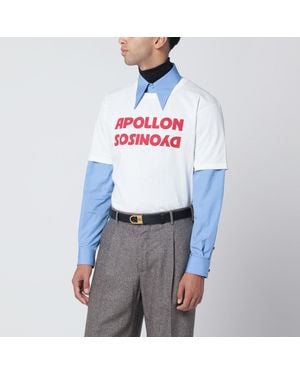 Valentino T-Shirt With Apollon/Dionysos Print - White