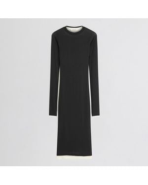 Phoebe Philo Hug Dress - Black