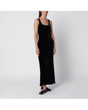 Rohe Velvet Long Dress - Black