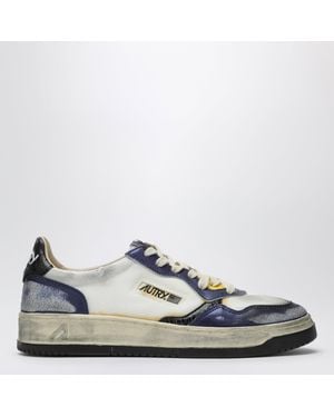 Autry Medalist Low Super Vintage Sneakers - Blau