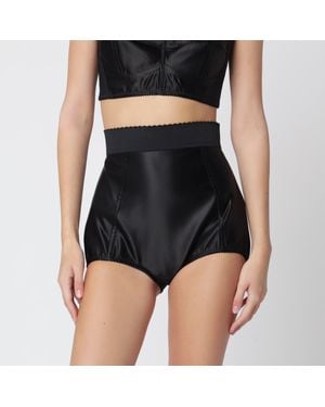Dolce & Gabbana Satin Culottes - Black