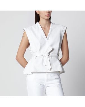Lemaire Chasuble Shirt - White