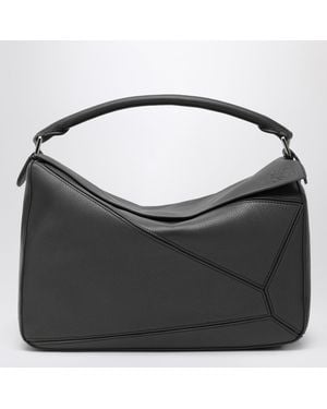 Loewe Large Puzzle Bag - Black
