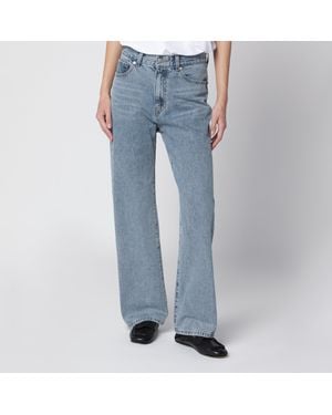 DUNST Essential Cotton Straight-Leg Jeans - Blue