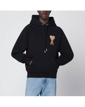 Ami Paris Felpa ami de coeur nera - Nero
