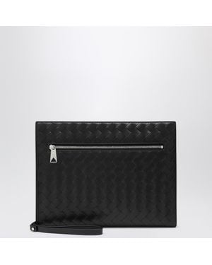 Bottega Veneta Intrecciato Document Holder - Black