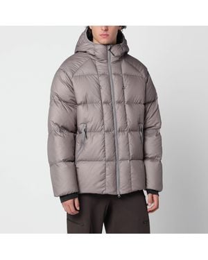 Hiking Patrol Slate Nylon Down Jacket - Grey