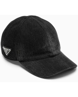 Prada Cap Baseball Cap - Schwarz