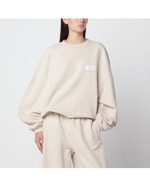 Jacquemus Beiges Gros Grain Sweatshirt Aus Baumwolle - Natur