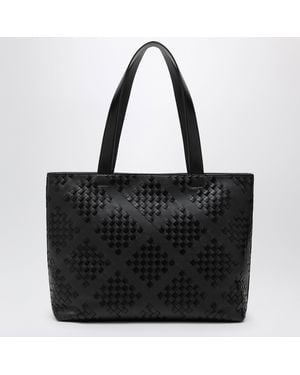Bottega Veneta Intrecciato Tote Bag - Black