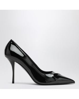 Alaïa Patent Leather Court Shoes 90 - Black