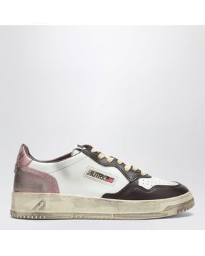 Autry Sneakers Medalist Low/Hot Fudge/Peony - Brown
