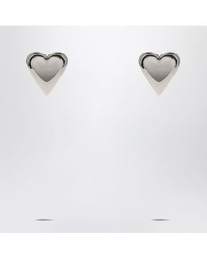 ピアス ALAIA LE COEUR TORN SILVER EARRINGS ALAÏA SILVER LE CŒUR TORN EARRINGS |ALAÏA US