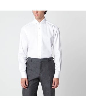 Xacus Travel Cotton Shirt - White
