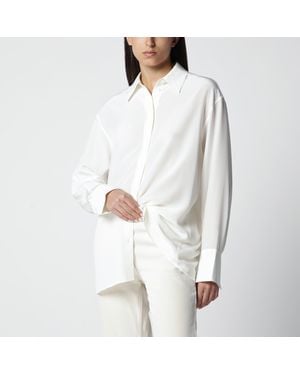 TOTEME Silk Crêpe De Chine Shirt - White