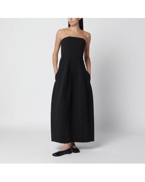 TOTEME Strapless Balloon Dress - Black