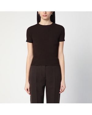 Roberto Collina Maglia a costine - Nero