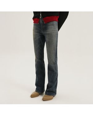 1989 STUDIO Pantaloni old setter in denim - Grigio