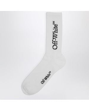 Off-White c/o Virgil Abloh Calze bianche con logo - Bianco